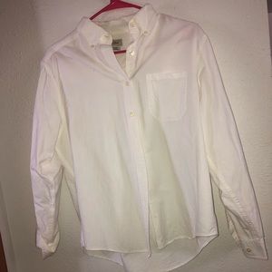 White button down shirt